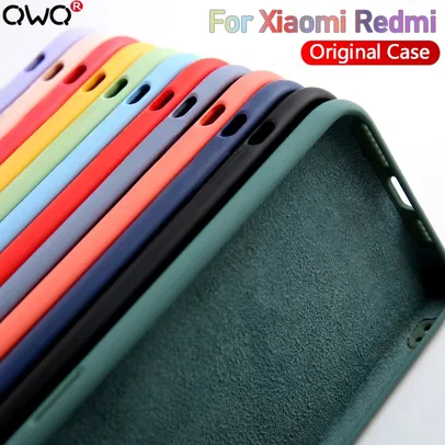 Capa de silicone Xiaomi Redimi note, 7, 8, 9, 10, 11, 12 PRO. 10S, 9S, 