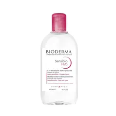 Água Micelar Bioderma Sensibio H2o Dermatológica Calmante Para Peles Normais A Sensíveis 500ml - Pan