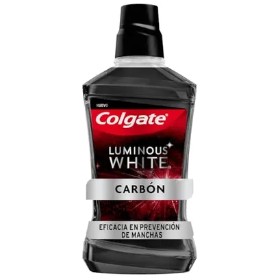 (REC) Colgate Enxaguante Bucal Clareador Luminous White Carvão 500Ml