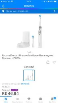 [Clube da Lu] Escova dental elétrica Multilaser a bateria