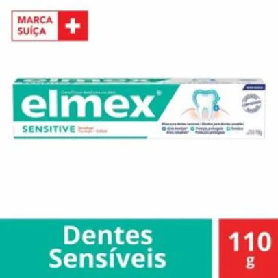 Saindo por R$ 10: Creme Dental Elmex Sensitive 110g | Pelando