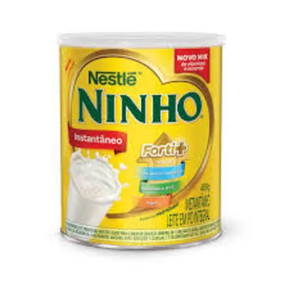 Leite em Pó Integral Ninho Fort+ Nestle - 400g R$5