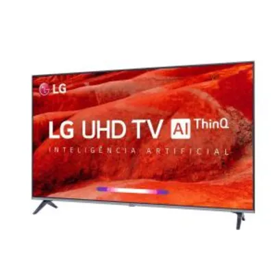 Smart TV LED 55" UHD 4K LG 55UM7520 ThinQ | R$2.184