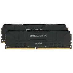 Memória Crucial Ballistix Sport LT, 16 GB (2X8),2666MHz, DDR4, CL16, Preta -