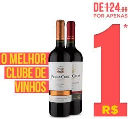 Compre 2 garrafas de Vinho por apenas R$ 1