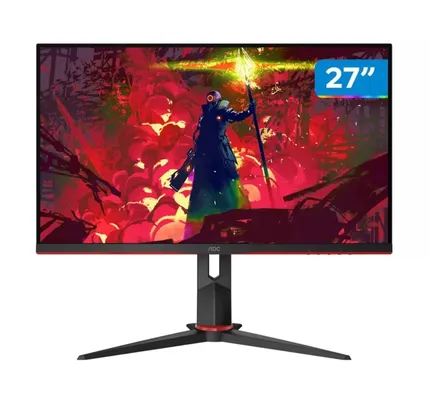 Monitor Gamer AOC G2 Hero 27” LED Widescreen - Full HD HDMI VGA IPS 144Hz 1ms