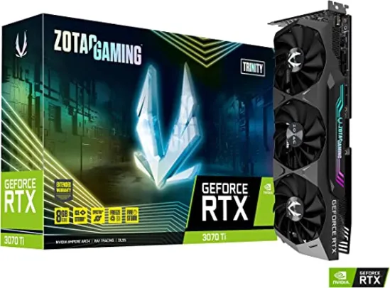 [Prime Ninja] Placa de Vídeo Zotac NVIDIA GeForce RTX 3070 Ti TRINITY LHR, 19 Gbps, 8GB GDDR6X, Ray Tracing, DLSS,