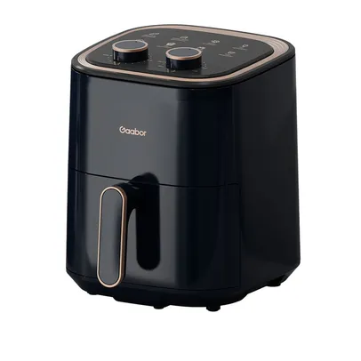 Fritadeira Elétrica Air Fryer Gaabor Pares sem Óleo 3.5L 127V 1350W Preto - AF40M-BK02-1 Preto / 110V