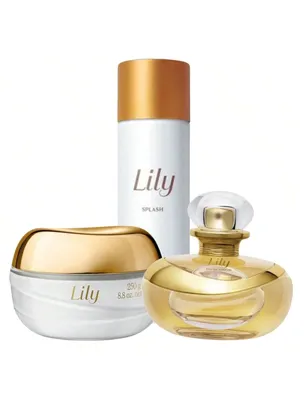 Kit Lily - Body Splash + Creme & Perfume