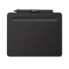 Mesa Digitalizadora Wacom Intuos Resolução 2540 lpi 4096 Níveis de Pressão Pequena Preta - CTL4100