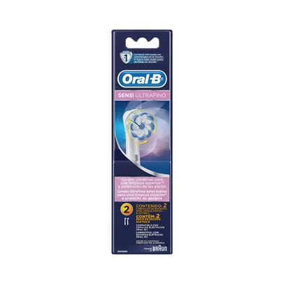 Refil para Escova Elétrica Oral-B Sensi Ultrafino - 2 unidades | R$ 27