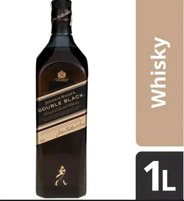 [APP] Whisky Johnnie Walker Double Black Escocês 1L | R$ 113