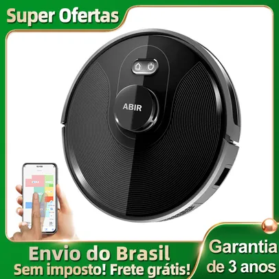 [No Brasil] Robô aspirador de Pó ABIR X8