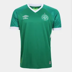 Camisa Chapecoense I 23/24 s/n° Torcedor Umbro Masculina