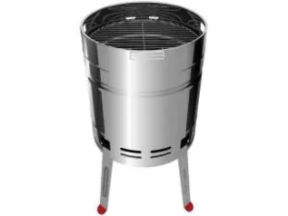 Churrasqueira à Carvão Tramontina TCP 400 - Inox com Grelha - R$300