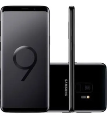 [Novos Usuários][R$ 1496,16 c/AME] Samsung Galaxy S9 Preto