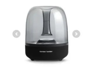 Caixa de Som Harman Kardon Aura Studio 2 Bluetooth 60W Preta | R$ 999