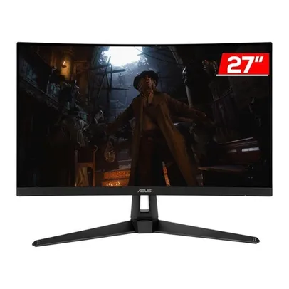 Monitor Gamer Asus Tuf 27'' Curvo wqhd 1ms 165Hz hdr FreeSync Premium hdmi/dp, VG27WQ1B