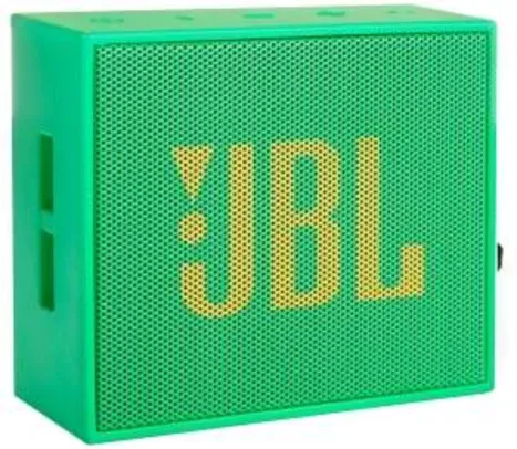 Saindo por R$ 129: [Walmart] Caixa de Som Bluetooth JBL GO Edição Especial Verde - R$129 | Pelando