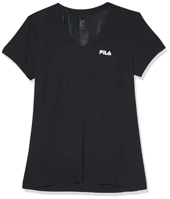 Camiseta Fem. Fila Basic Freedom,Preto,P