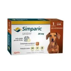 Antipulgas Simparic 5 a 10kg Cães 20mg