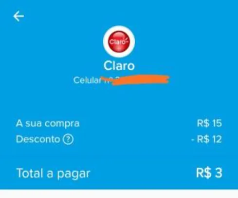 [Usuários Selecionados] R$13 OFF em Recargas no Mercado Pago