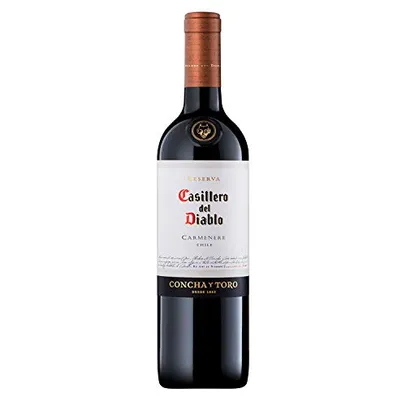 Vinho Chileno Casillero Del Diablo Carmenere 750ml