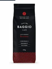 (R$10,87 Super+REC) Café Torrado e Moído Bourbon Baggio Café 250g