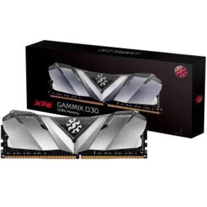 Memória XPG Gammix D30, 8GB, 2666Mhz, DDR4, CL16 - AX4U266638G16-SB30 - R$179