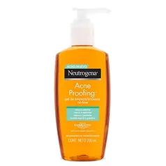 [Leve 2/Recorrência] Gel de Limpeza Acne Proofing, Neutrogena, 200ml