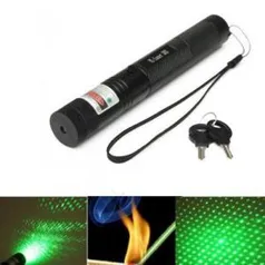 Super Caneta Laser Pointer Verde 20000mw 18 Km Ultra | R$40