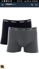 [Frete Prime] Kit 2 Cuecas Boxer, Mash, Masculino