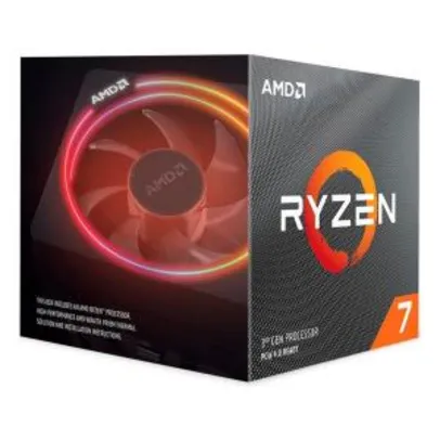 PROCESSADOR AMD RYZEN 7 3700X OCTA-CORE 3.6GHZ (4.4GHZ TURBO) 36MB CACHE AM4