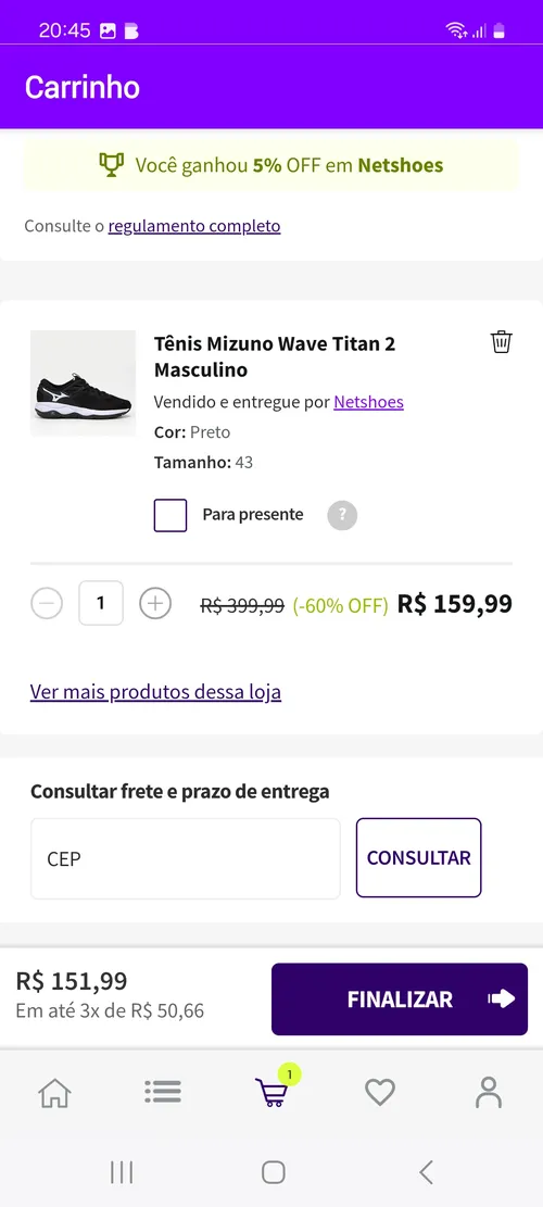 Imagen na descrição da promoção