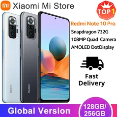 Smartphone Redmi Note 10 Pro NFC 8GB 128GB