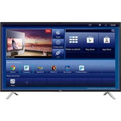 Smart TV LED 55" TCL L55E5800US Ultra HD 4K com Conversor Digital HDMI USB por R$3300