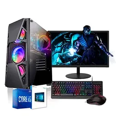 Pc Gamer Completo i5 8gb HD 500 Placa De Video Monitor