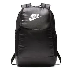 Mochila Nike Brasília M 9.0 - 24 Litros - Preto e Branco