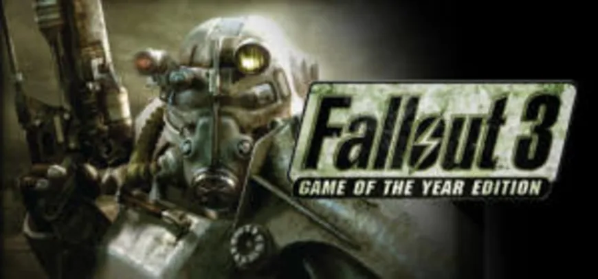 Fallout 3 Game of the Year Edition R$23,99 (40% OFF)