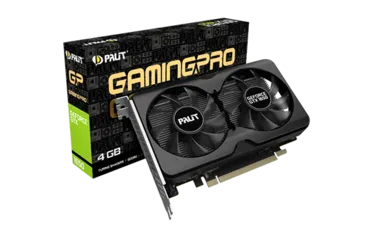 Placa de Vídeo Palit NVIDIA GeForce GTX 1650 GP OC, 4GB, GDDR6, 128bit, NE61650S1BG1-1175A