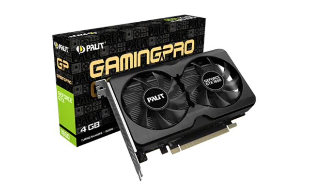 Placa de Vídeo Palit NVIDIA GeForce GTX 1650 GP OC, 4GB, GDDR6, 128bit, NE61650S1BG1-1175A