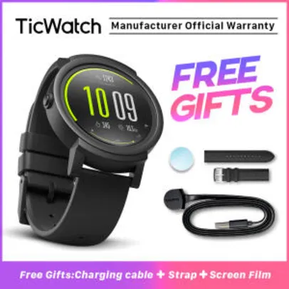 SmartWatch TicWatch E - R$395