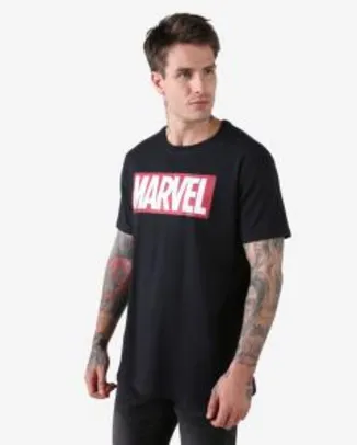 Camiseta Marvel - Preto - R$22