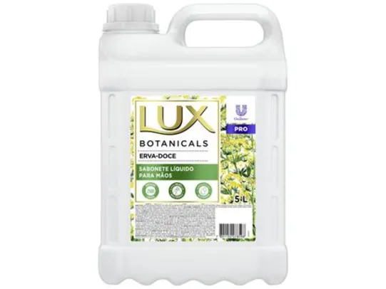 [Leve 3 Pague 2] - Sabonete Líquido para as Mãos Lux Botanicals Erva-Doce 5L | R$ 29