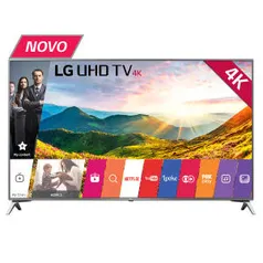 Smart TV LED 49" LG 49UJ6525 UHD 4K 10x Sem Juros R$2.399