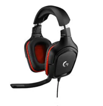 Headset Gamer Logitech G332 para Jogos Stereo Multiplataforma