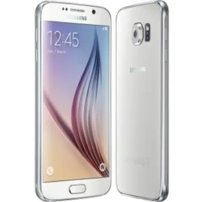 [Kabum] Smartphone Samsung Galaxy S6 G920I, Octa Core, Android 5.0, Tela Super Amoled 5.1´, 32GB, 16MP, 4G, Desbloqueado - Branco por R$ 2000
