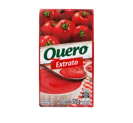 (C. OURO) Extrato de Tomate Quero 320g