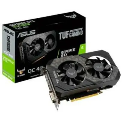 Placa de Vídeo Asus TUF Gaming NVIDIA GeForce GTX 1650 Super OC