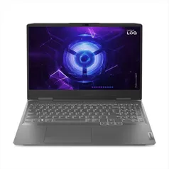 Notebook Gamer Lenovo LOQ Intel Core i5-12450H 8GB RTX 3050 SSD 512GB 15.6" FHD W11 83EU0002BR